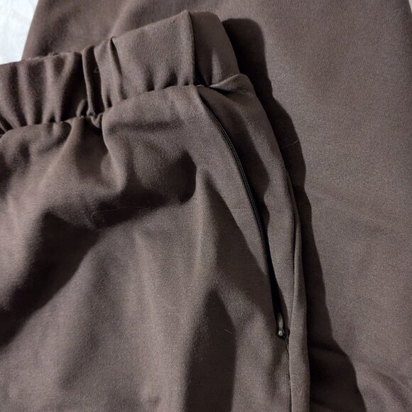 Universal Standard Stephanie Ponte Wide Leg Brown size L 22/24 NWT - Picture 5 of 9